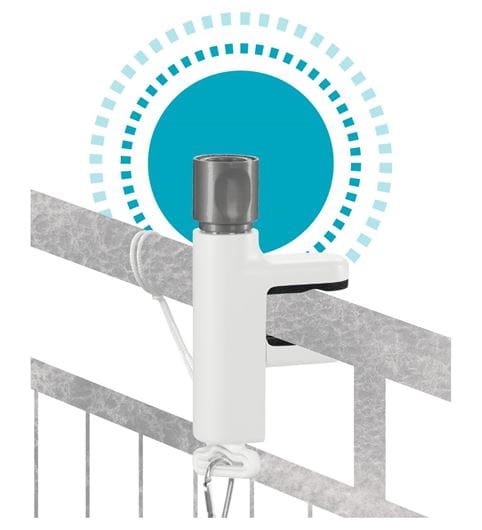 EAN 4078500057332 - Gardena 11410-20 abrazadera Abrazadera en F 6 cm Blanco imagen 2