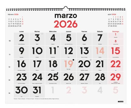 EAN 8422952403265 - Finocam 780020026 calendario imagen 6