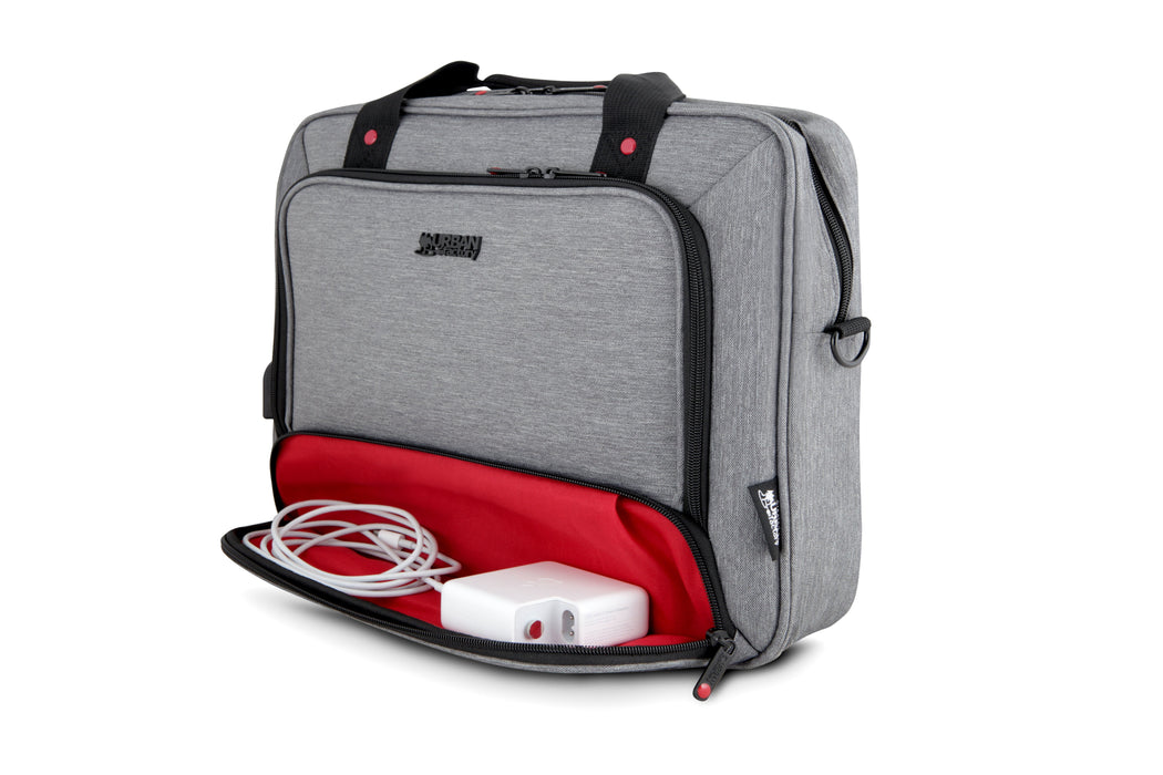 EAN 3760170859736 - Urban Factory Mixee 35,6 cm (14") Maletín Gris, Rosa imagen 8