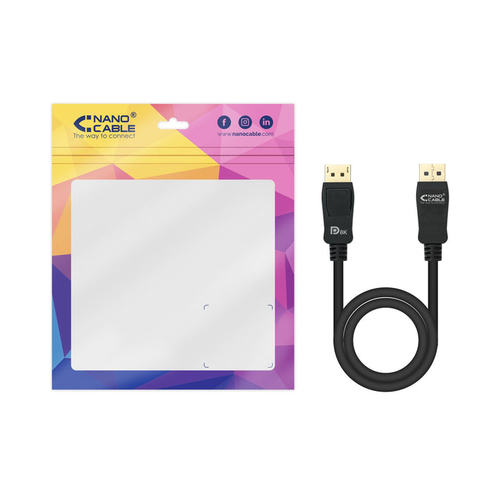 EAN 8433281010826 - Nanocable 10.15.2500 cable DisplayPort 0,5 m imagen 7