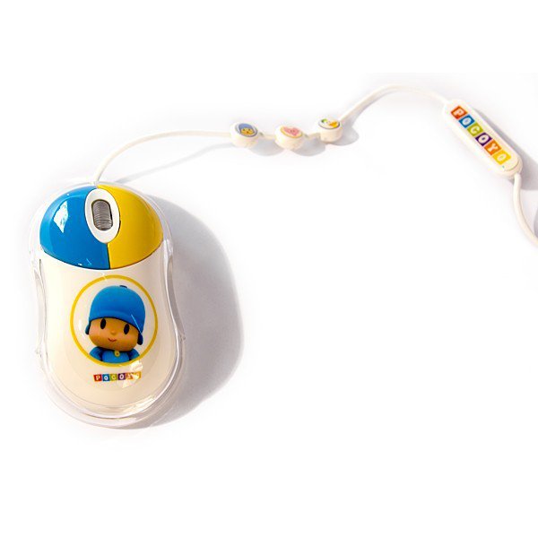 EAN 8436534480124 - Pocoyo PCY-BUNDLE-2 ratón USB tipo A Óptico 800 DPI imagen 4