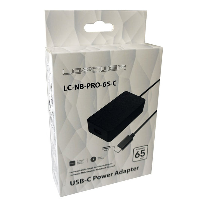EAN 4260070128905 - LC-Power LC-NB-PRO-65-C adaptador e inversor de corriente Interior 65 W Negro imagen 3