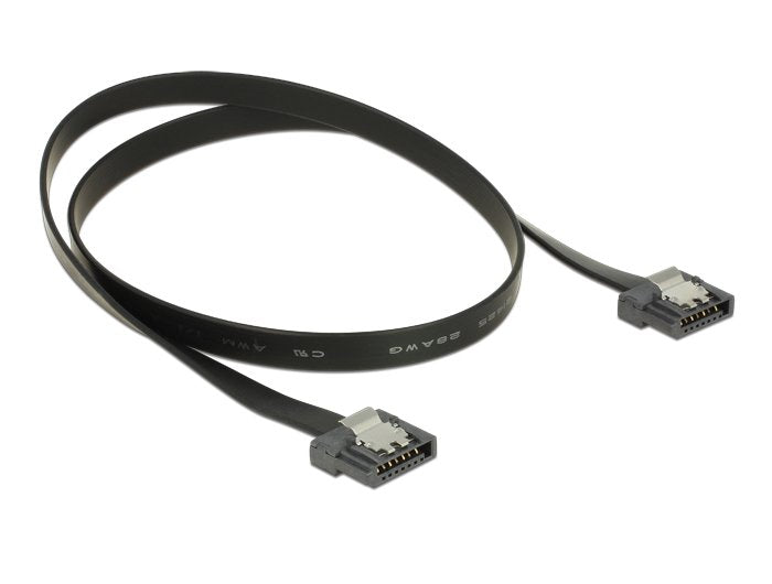 EAN 4043619838417 - DeLOCK 0.5m SATA III cable de SATA 0,5 m SATA 7-pin Negro imagen 2