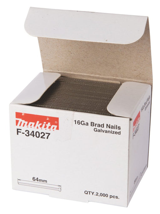 EAN 0088381294584 - Makita F-34027 clavo 2000 pieza(s) imagen 2