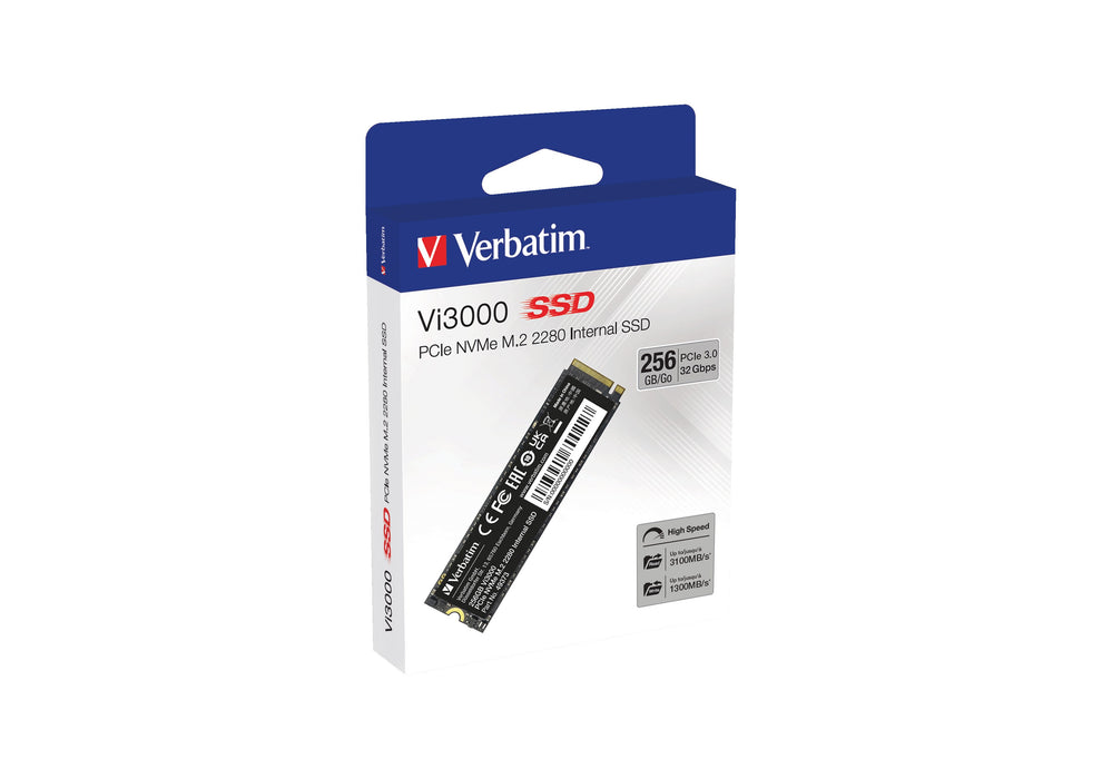 EAN 0023942493730 - Verbatim Vi3000 256 GB M.2 PCI Express 3.0 NVMe imagen 1