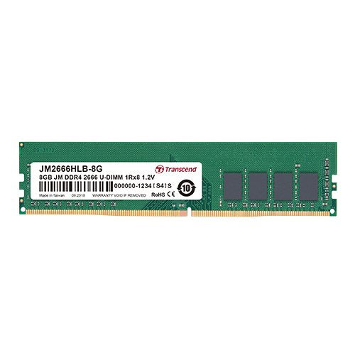 EAN 0760557842705 - Transcend JetRam JM2666HLB-8G módulo de memoria 8 GB 1 x 8 GB DDR4 imagen 1