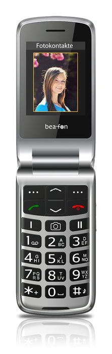 EAN 9120124823215 - Beafon SL645plus LTE 7,11 cm (2.8") 120 g Negro, Plata Teléfono con cámara imagen 1
