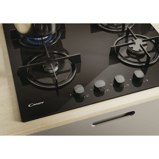 EAN 8016361996939 - Candy CVW6BB hobs Negro Integrado 59.5 cm Encimera de gas 4 zona(s) imagen 5