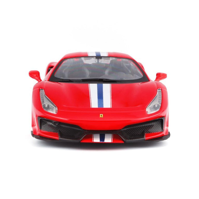 EAN 4893993260263 - BBURAGO Ferrari 488 Pista Modelo a escala de coche superdeportivo Previamente montado 1:24 imagen 7