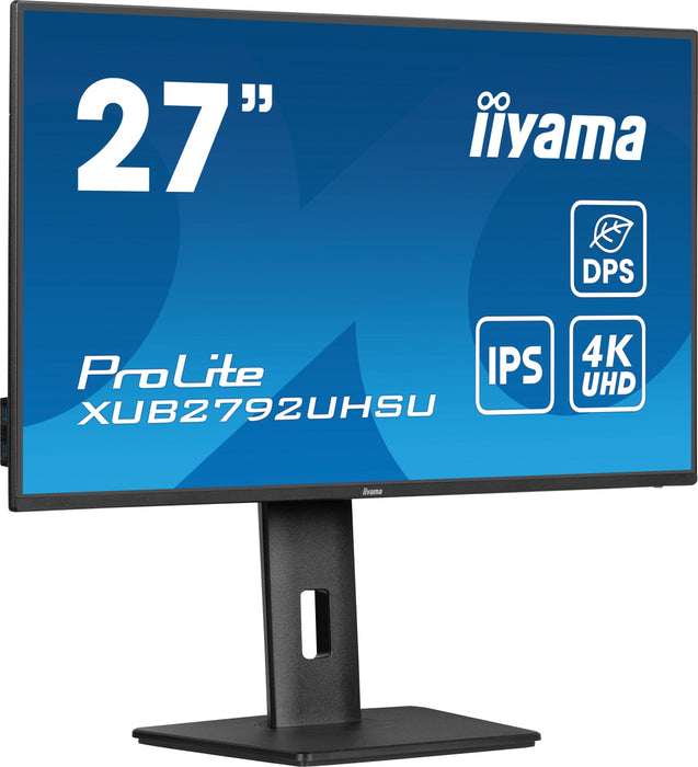 EAN 4948570123803 - iiyama ProLite XUB2792UHSU-B6 pantalla para PC 68,6 cm (27") 3840 x 2160 Pixeles 4K Ultra HD LED Negro imagen 3