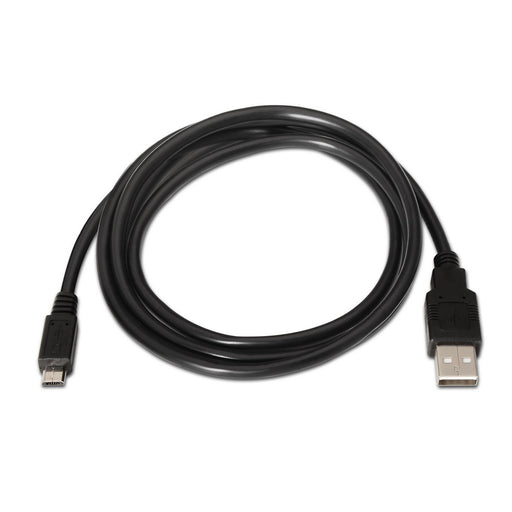 EAN 8436574700282 - AISENS A101-0029 cable USB USB 2.0 3 m USB A Micro-USB B Negro imagen 2