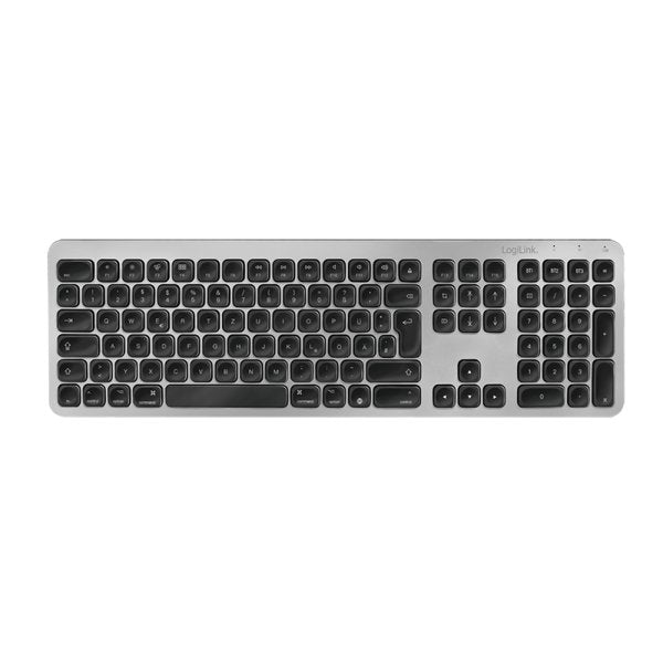 EAN 4052792065749 - LogiLink ID0206 teclado Oficina Bluetooth QWERTZ Alemán Gris imagen 2
