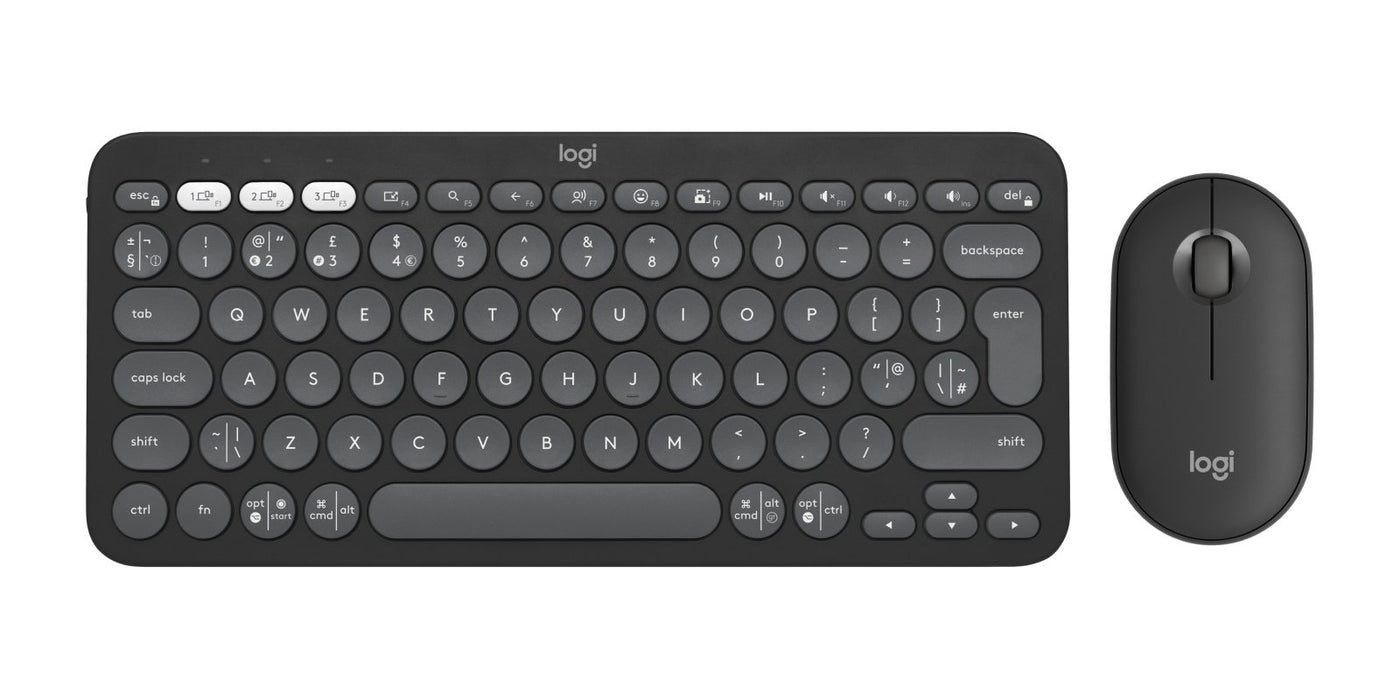 EAN 5099206115521 - Logitech 920-012233 teclado Ratón incluido Universal RF Wireless + Bluetooth QWERTY Inglés del Reino Unid imagen 5