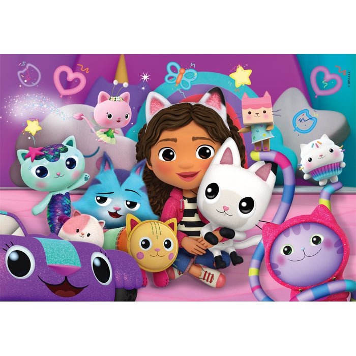 EAN 8005125262021 - Clementoni Supercolor Gabby's Dollhouse Puzzle rompecabezas 60 pieza(s) Dibujos imagen 2