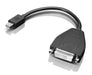 EAN 0031111225747 - Lenovo 0B47090 adaptador de cable de vídeo 0,2 m Mini-DisplayPort SL-DVI Negro imagen 1