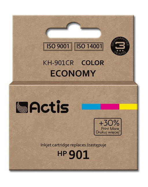 EAN 5901452158835 - Actis KH-901CR cartucho de tinta 1 pieza(s) Compatible Rendimiento estándar Cian, Magenta, Amarillo imagen 1