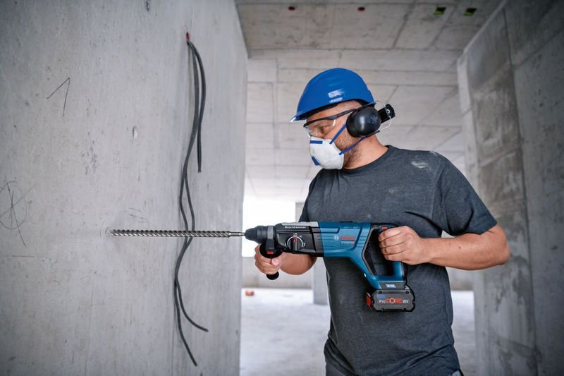 EAN 4053423319620 - Bosch GBH 18V-28 D Professional 950 RPM SDS Plus imagen 7