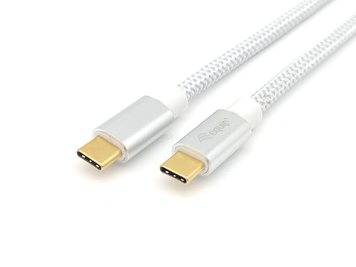 EAN 4015867226766 - Equip 128355 cable USB USB 3.2 Gen 2 (3.1 Gen 2) USB C Plata, Blanco imagen 1