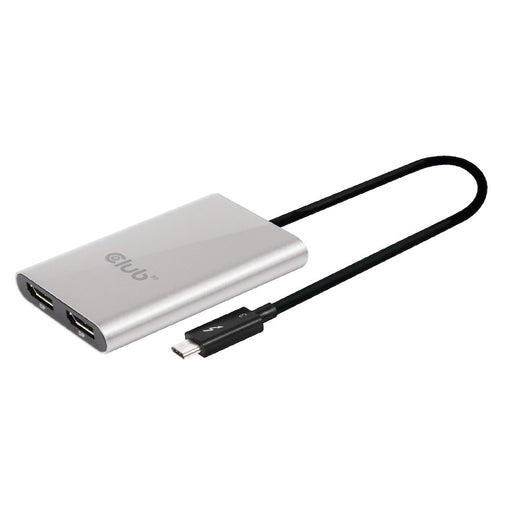 EAN 8719214470722 - CLUB3D CSV-1577 divisor de video USB Tipo C 2x DisplayPort imagen 1
