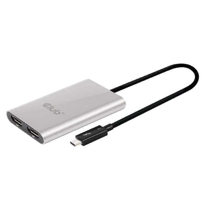 EAN 8719214470722 - CLUB3D CSV-1577 divisor de video USB Tipo C 2x DisplayPort imagen 1