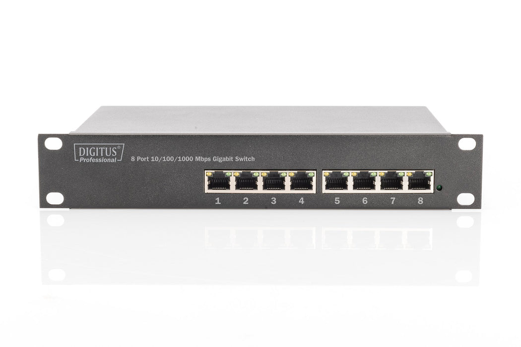 EAN 4016032441007 - Digitus DN-80114 switch No administrado Gigabit Ethernet (10/100/1000) Gris imagen 4