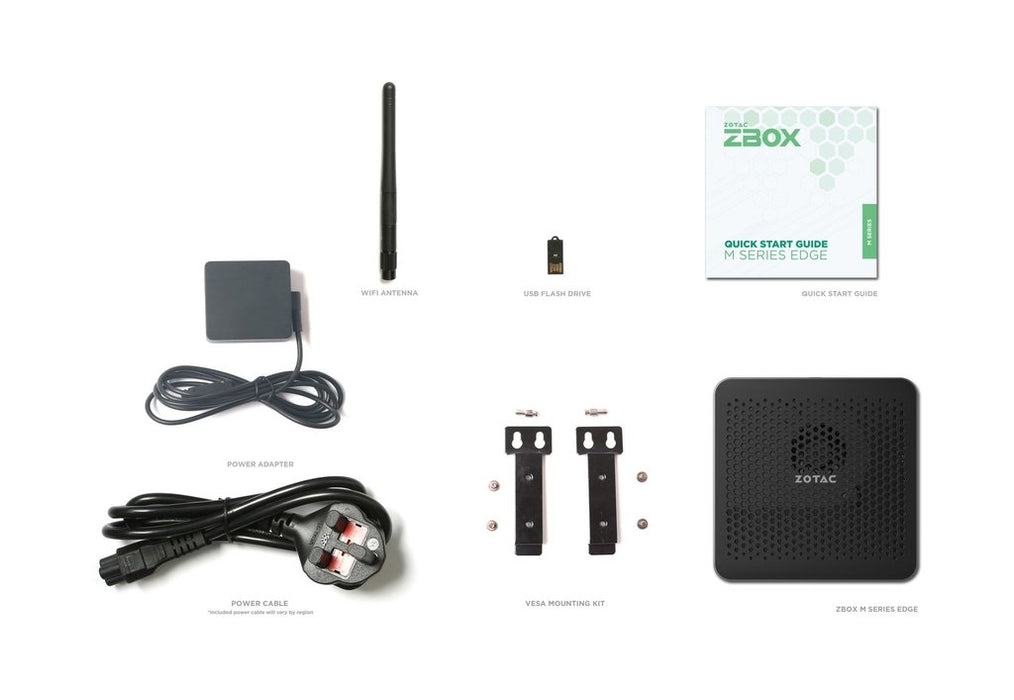 EAN 4895173627880 - Zotac ZBOX edge MI648 PC de tamaño 0,64L Negro i5-1340P 1,9 GHz imagen 6