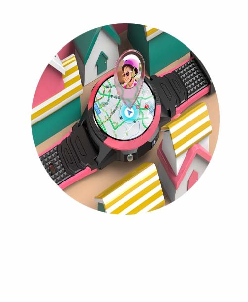 EAN 8425402875186 - SaveFamily Slim 3,25 cm (1.28") IPS Digital Pantalla táctil Rosa GPS (satélite) imagen 2