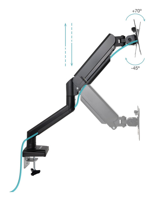 EAN 8433281015449 - TooQ DB1334TNR-B soporte para monitor 86,4 cm (34") Escritorio Negro imagen 2