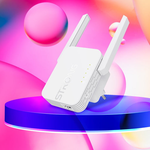 EAN 9120072378126 - Strong 300S repetidor y transceptor Repetidor de red 300 Mbit/s Blanco imagen 2