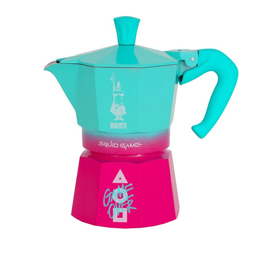 EAN 8006363077118 - Bialetti Squid Game Cafetera italiana Azul, Rosa imagen 2