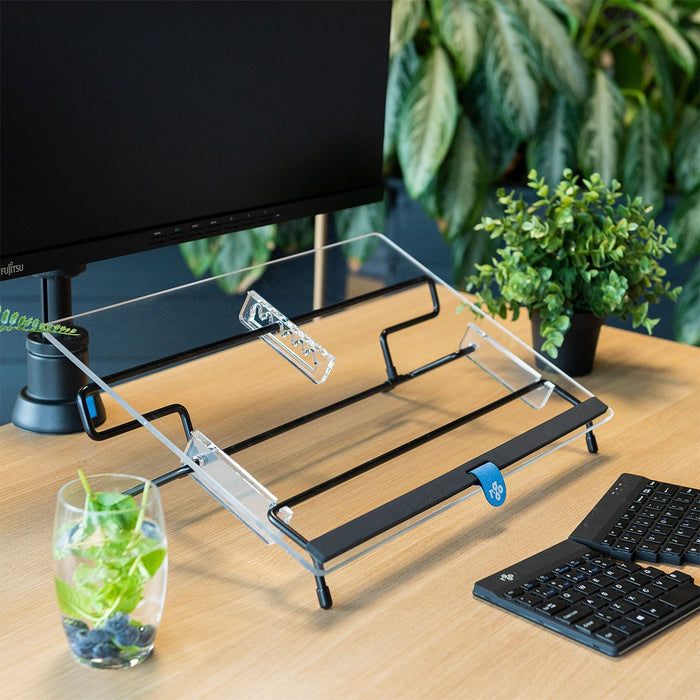 EAN 8719274491576 - R-Go Tools RGODOFRTR archivador Acrílico, Acero Transparente, Negro imagen 3