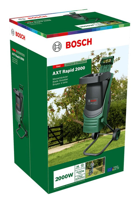 EAN 4059952640013 - Bosch AXT RAPID 2000 triturador de césped 2000 W Hoja imagen 3