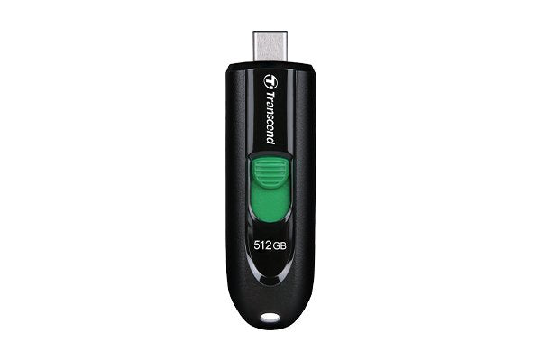 EAN 0760557864370 - Transcend JetFlash 790 C unidad flash USB 512 GB USB Tipo C 3.2 Gen 1 (3.1 Gen 1) Negro, Verde imagen 1