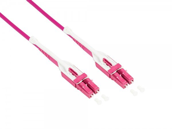 EAN 4014619716869 - Alcasa LW-U801LC4 Cable de fibra óptica e InfiniBand 1 m 2x LC Violeta imagen 1
