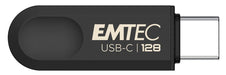 EAN 3126170182487 - Emtec C280 unidad flash USB 128 GB USB Tipo C 3.2 Gen 1 (3.1 Gen 1) Negro imagen 2