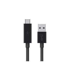 EAN 0745883692309 - Belkin USB-A - USB-C, 0.9m cable USB USB 3.2 Gen 2 (3.1 Gen 2) 0,9 m USB A USB C Negro imagen 1