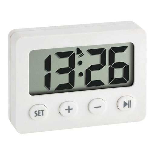 EAN 4009816024749 - TFA-Dostmann 60.2014.02 despertador Reloj despertador analógico Blanco imagen 1