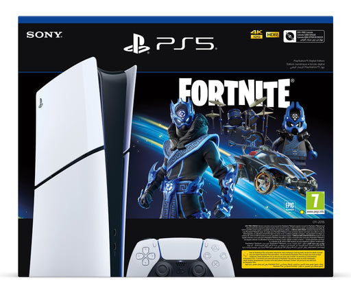 EAN 0711719593348 - Sony PlayStation 5 Slim Fortnite bundle 1,02 TB Wifi Negro, Blanco imagen 1