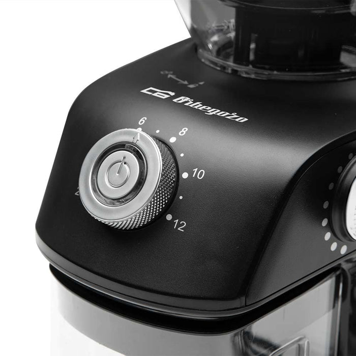 EAN 8435568406988 - Orbegozo MO 5000 molinillo de café 150 W Negro, Plata imagen 3