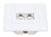 EAN 0766623771900 - Intellinet 771900 toma de corriente 2 x RJ-45 Blanco imagen 4