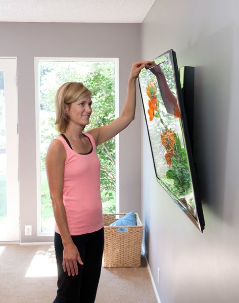 EAN 698833035131 - Ergotron Glide Wall Mount, HD 152,4 cm (60") Pared Negro imagen 8