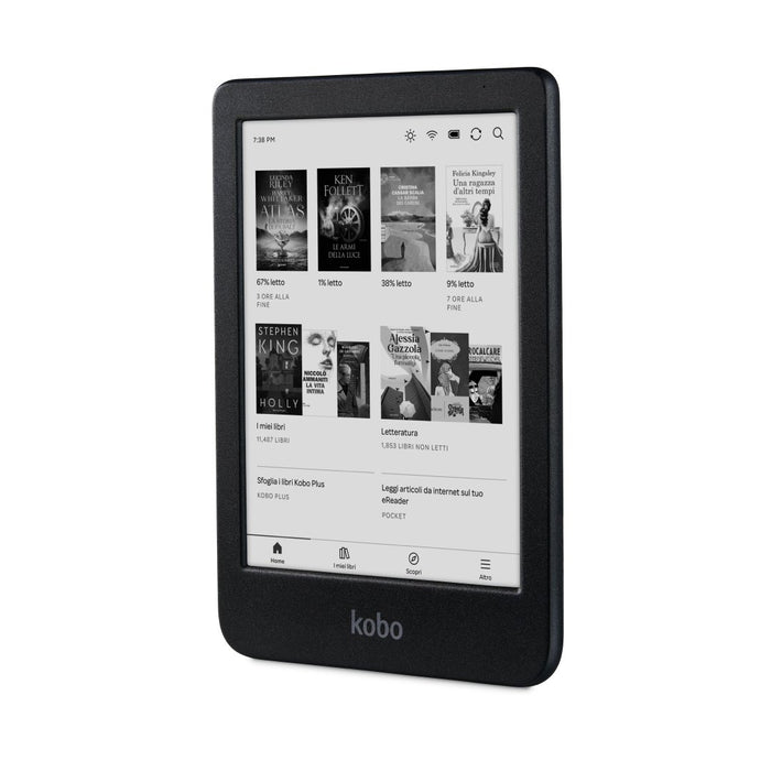 EAN 0681495009558 - Rakuten Kobo Clara BW lectore de e-book Pantalla táctil 16 GB Wifi Negro imagen 2