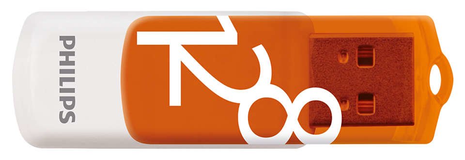 EAN 8719274667520 - Philips FM12FD05B unidad flash USB 128 GB USB tipo A 2.0 Naranja, Blanco imagen 2