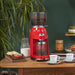 EAN 8017709318000 - Smeg CGF11RDEU molinillo de café 150 W Rojo, Transparente imagen 6