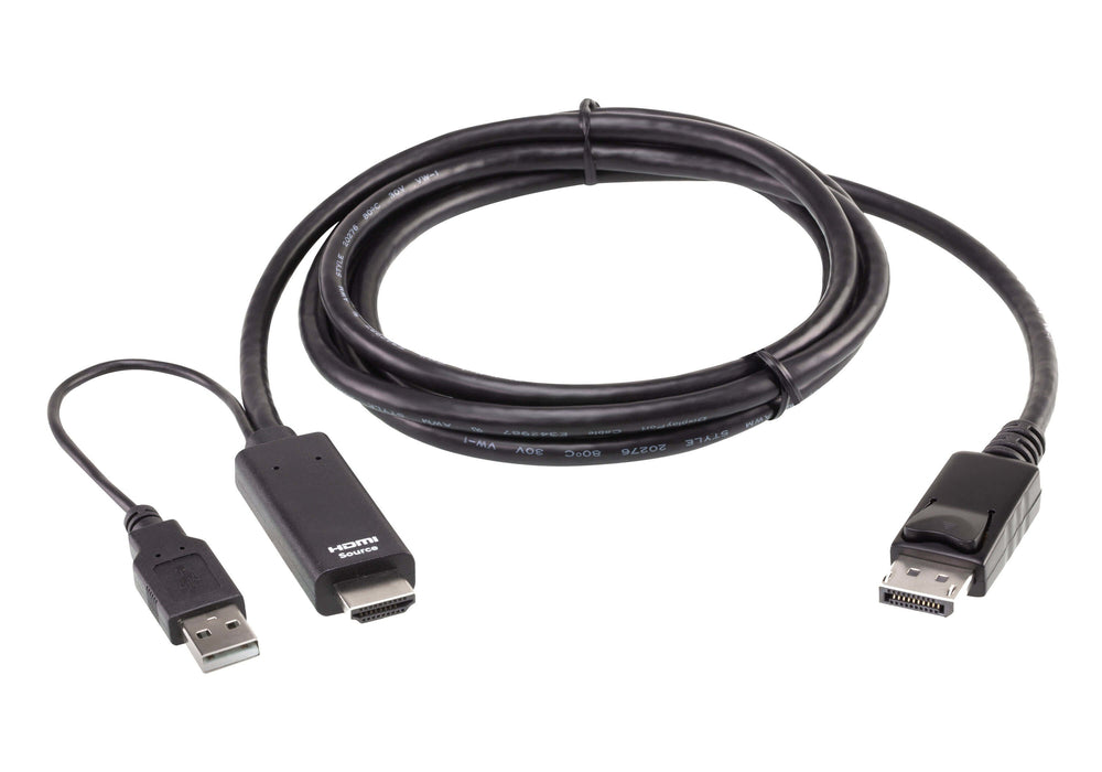 EAN 4710469342141 - ATEN 2L-7D02HDP adaptador de cable de vídeo HDMI + USB Negro imagen 1