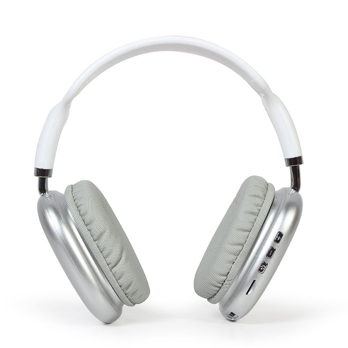 EAN 8716309123112 - Gembird BHP-LED-02-W auricular y casco Auriculares Inalámbrico Diadema Llamadas/Música Bluetooth Blanco imagen 2