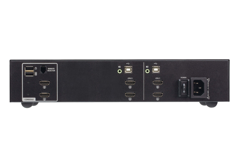 EAN 4710469342028 - ATEN CS1142H4 interruptor KVM Negro imagen 2