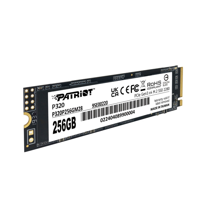 EAN 4711378427608 - Patriot Memory P320 256 GB M.2 PCI Express 3.0 NVMe imagen 3