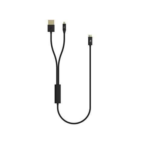 EAN 9356717010247 - Espresso Displays EC0021 adaptador de cable de vídeo 1 m Mini DisplayPort + USB Type-A USB Tipo C Negro imagen 1