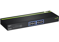 EAN 0710931610239 - Trendnet TEG-S16G switch No administrado Negro imagen 1